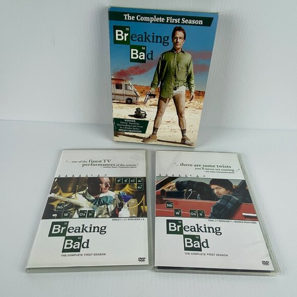 Breaking Bad Complete First Season 1 DVD Set Crime Drama TV Series - Picture 2 of 7